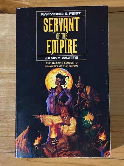 Servant Of The Empire by Raymond E. Feist & Janny Wurts Fantasy Paperback 1991 GD