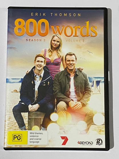 800 Words Season 1-3 Complete DVD Australian Family Drama PAL 4 VGC