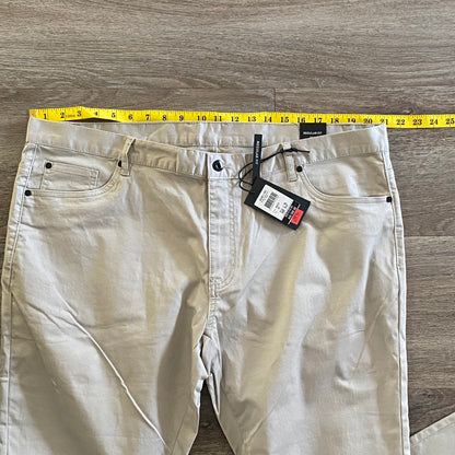 Tarocash Men’s Chinos Putty Sz 42-inch Waist Regular Zip Fly New With Tags