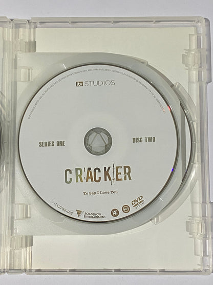Cracker Series 1 DVD Robbie Coltrane ITV Crime Drama 3-Disc Set PAL 4 VGC