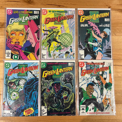 The Green Lantern Corps Comic Book Set Complete DC Comics 1986-1988