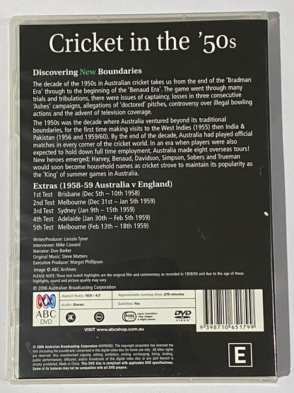 Cricket In The 50/60/70/80s DVD Bundle ABC Documentary 6-Disc PAL 4 VGC