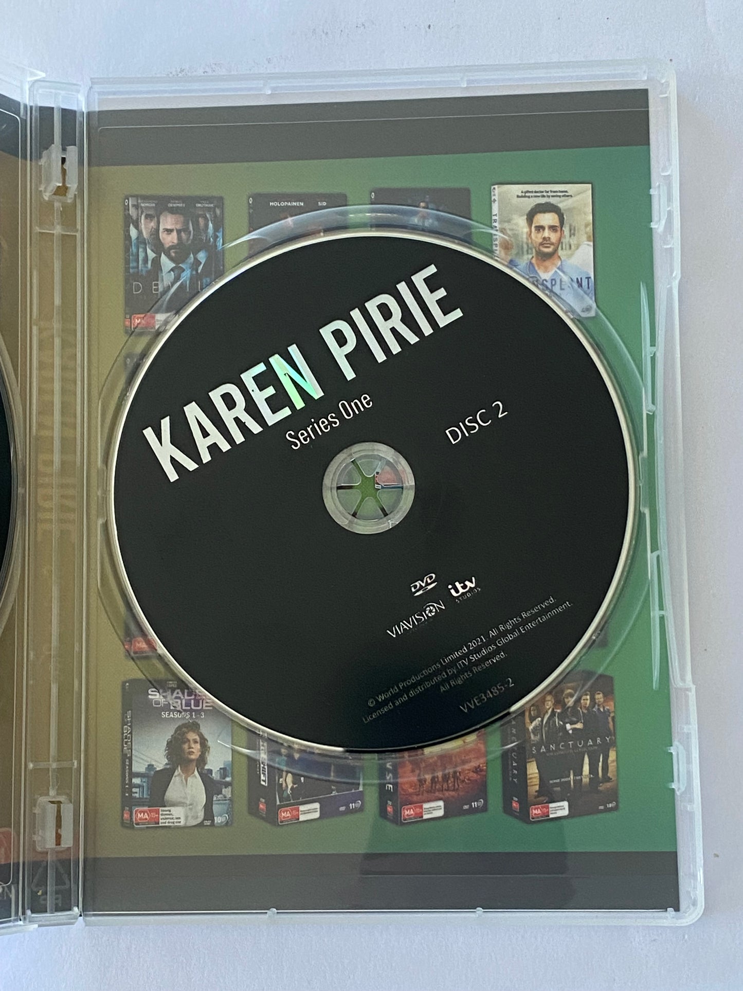 Karen Pirie Series 1 DVD ITV Police Drama Lauren Lyle 2-Disc Set PAL 4 VGC