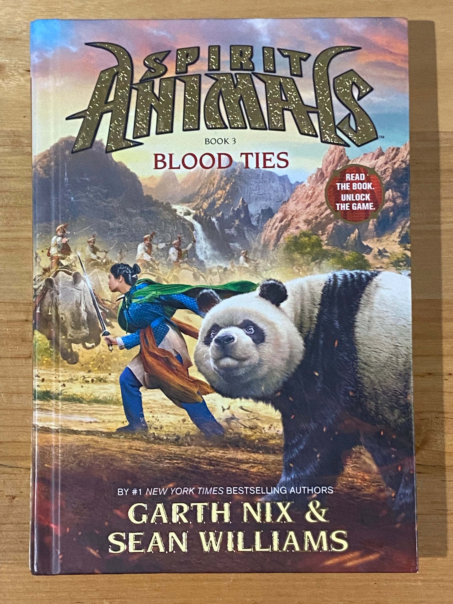 Spirit Animals Book 3 Blood Ties Garth Nix Sean Williams Hardcover 2014 VGC