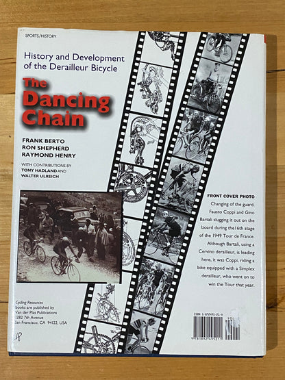 The Dancing Chain History & Development of Derailleur Bicycle Hardcover 2015 GD