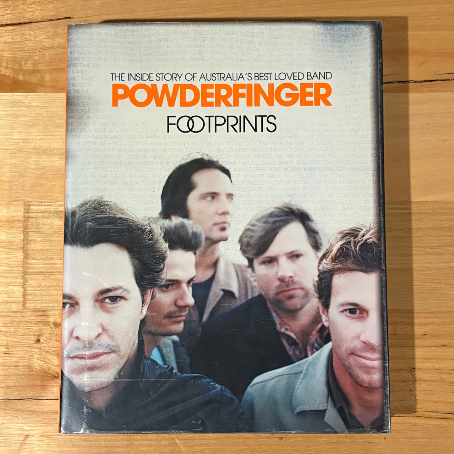 Powderfinger Footprints Limited Edition 2 CDs, HC Book, Lanyard & Postcards