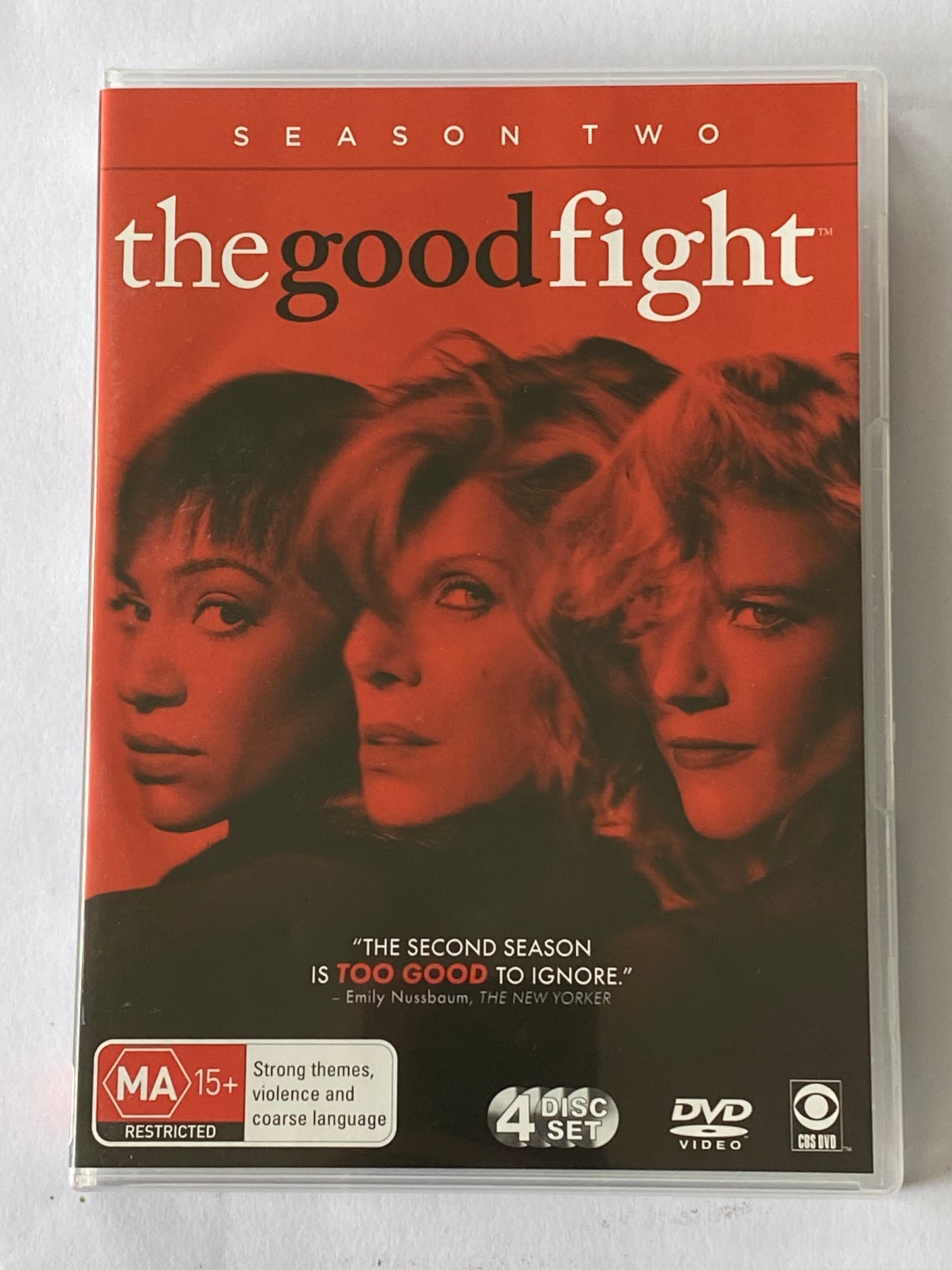 The Good Fight Seasons 1-3 DVD US Political Drama PAL 4 VGC