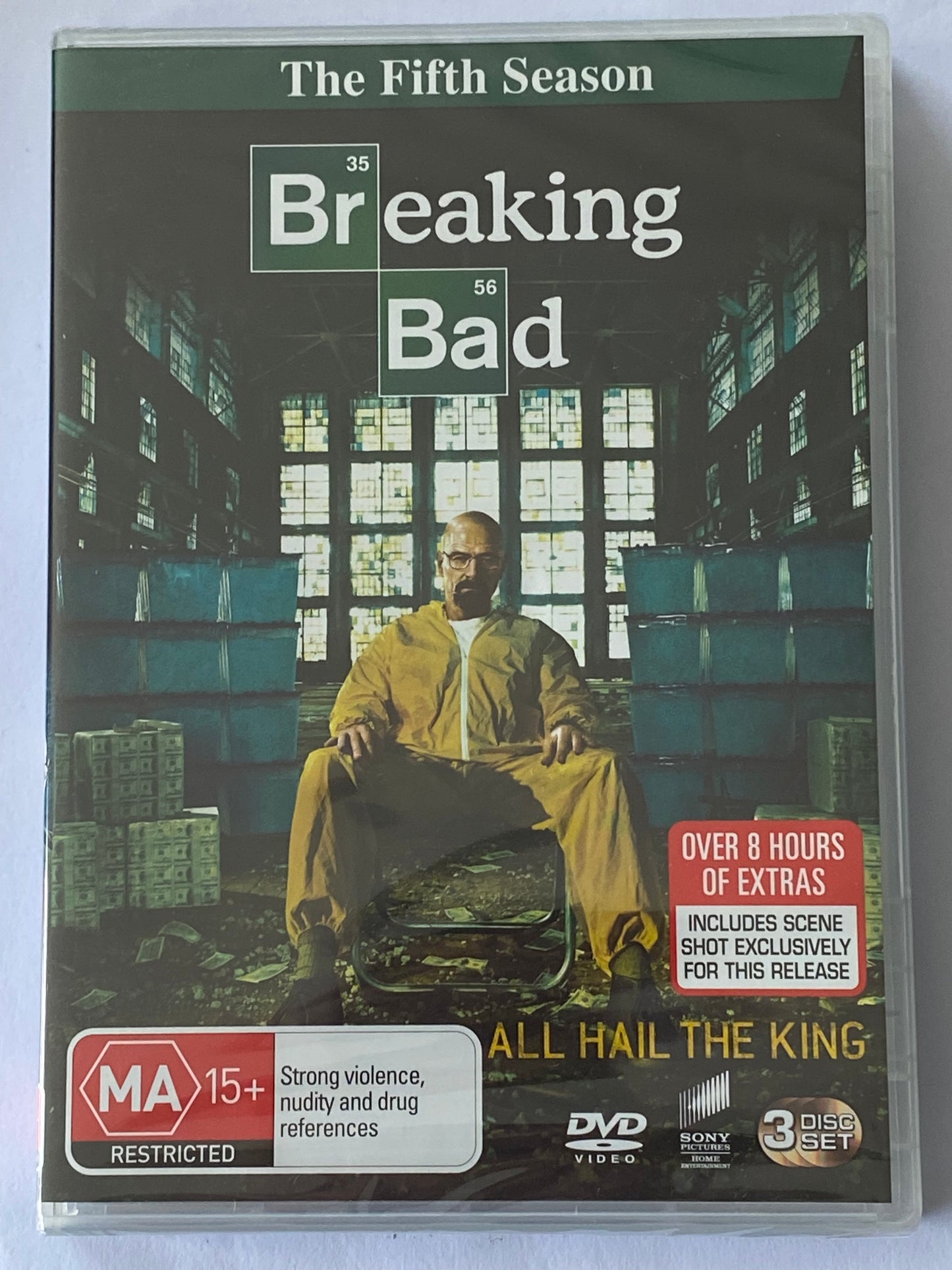 Breaking Bad Seasons 1-6 Complete DVD PAL 4 Season 5+6 New Sealed