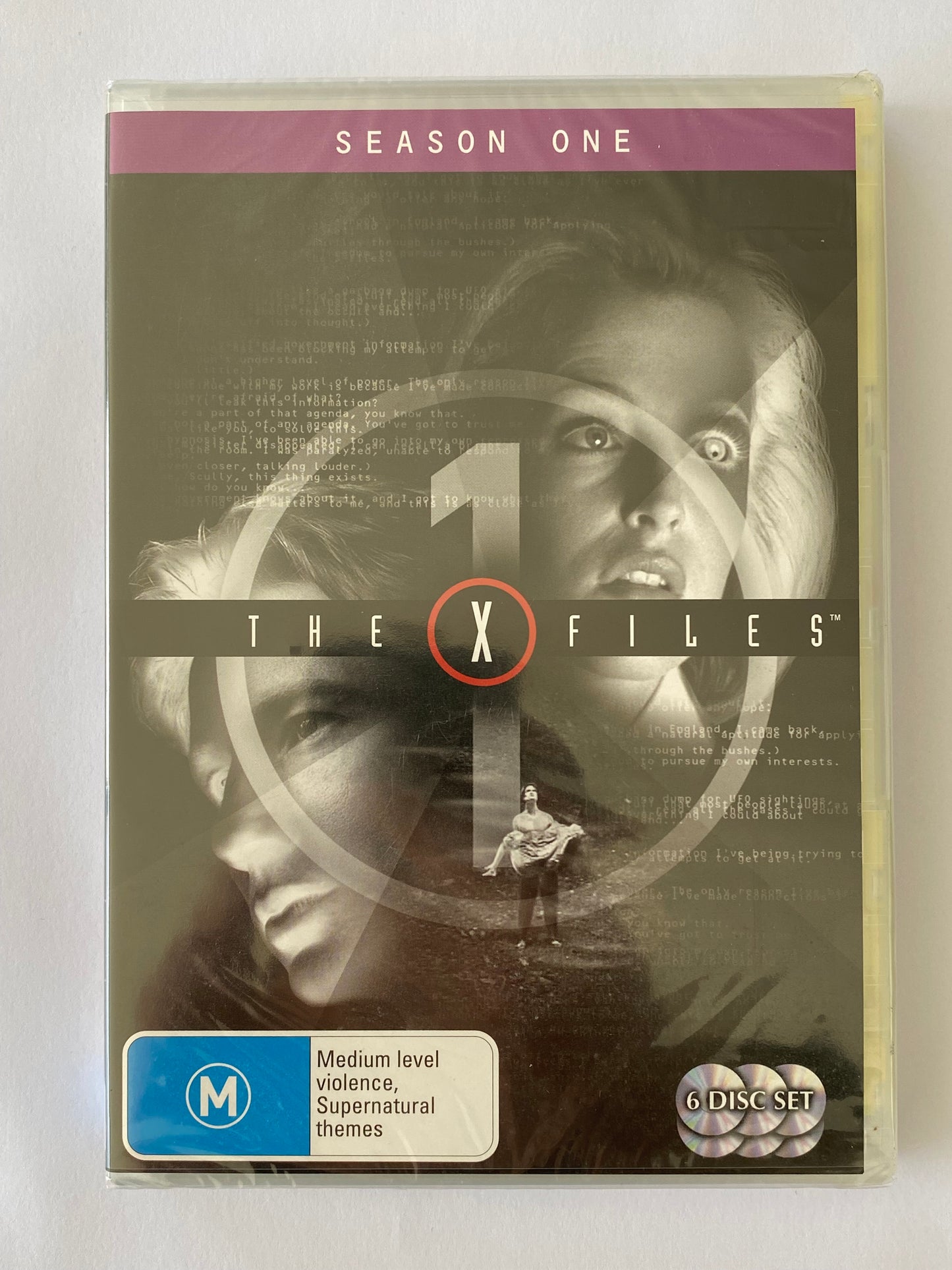 The X-Files Season One DVD 6-Disc Set PAL 4 Brand New Sealed