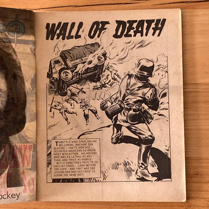 Commando War Comic #684 Wall Of Death 1972