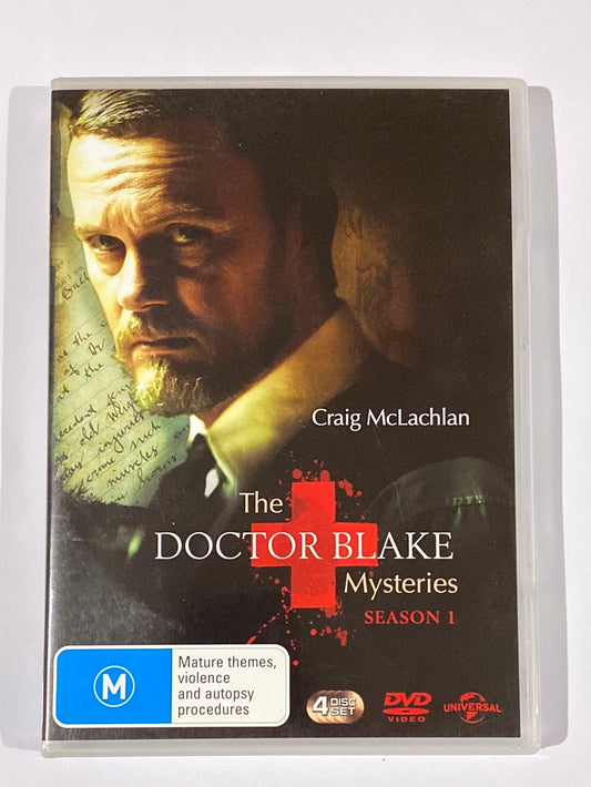 The Doctor Blake Mysteries Season 1,2 & 5 DVD Set PAL 2,4 ABC TV VGC