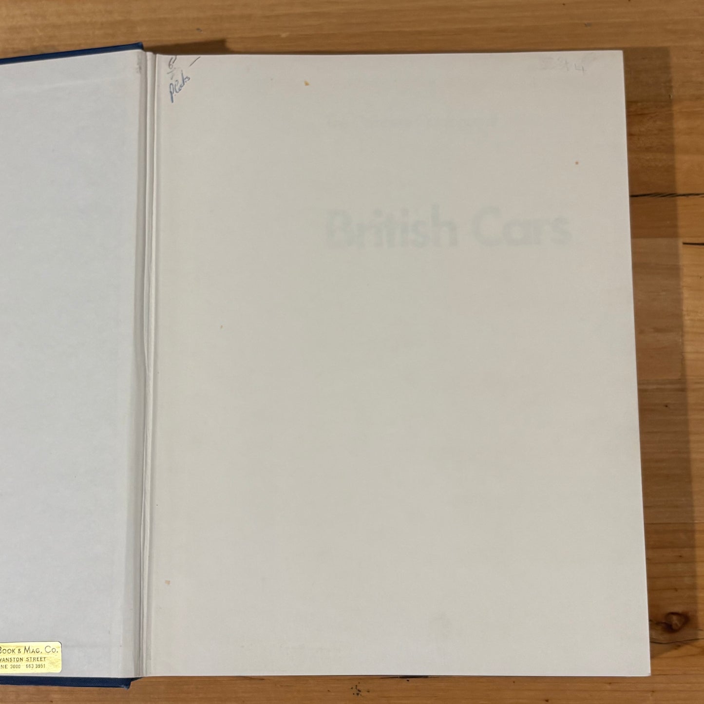 The Complete Catalogue Of British Cars Hardcover David Culshaw Peter Horrobin 1974