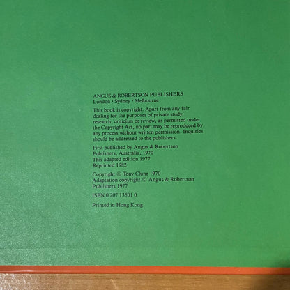 Frank Clune's Ned Kelly Young Australia Series Vintage Hardcover 1982 GD