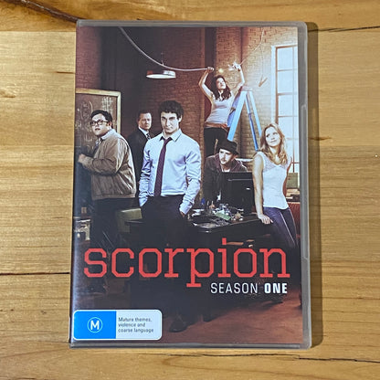 Scorpion Seasons 1 & 2 DVD 6-Disc Sets PAL 4 VGC