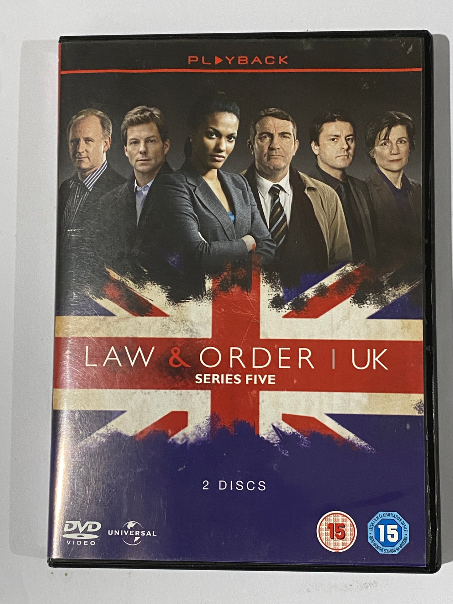 Law & Order UK Series 5 DVD ITV Drama 2-Disc Set PAL 2,4,5 VGC