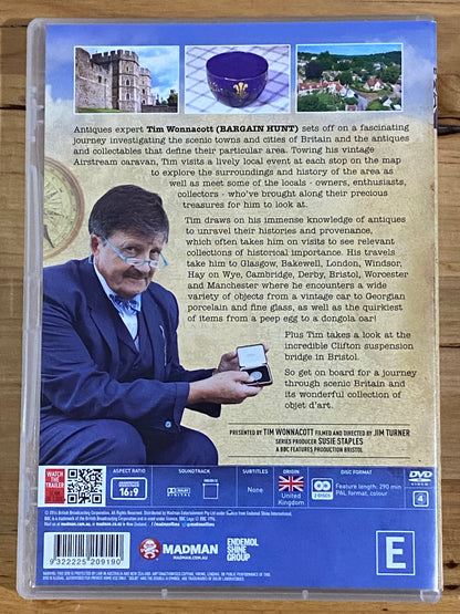 Great Antiques Map Of Britain DVD Tim Wonnacott 2-Disc Set PAL 4 VGC