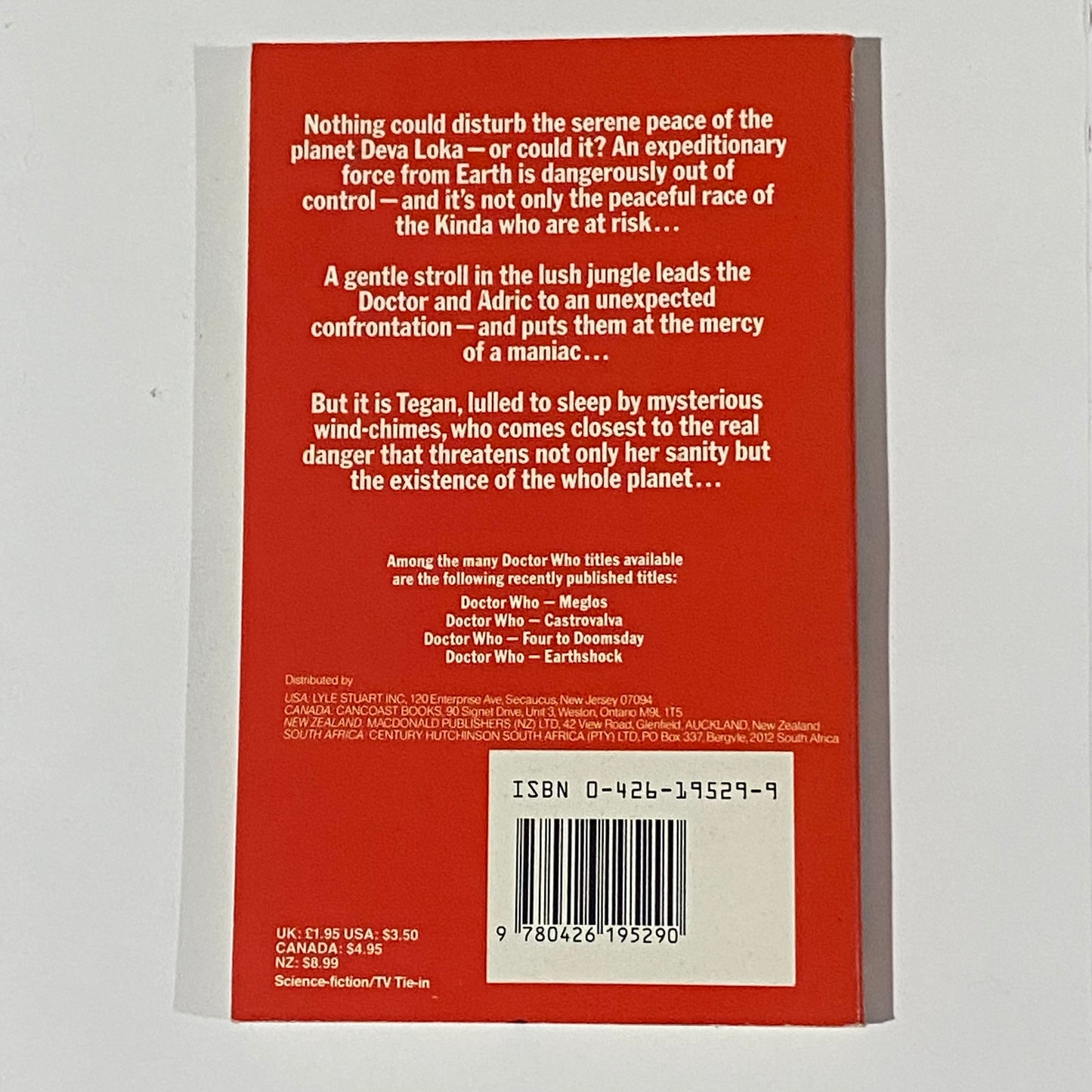 Doctor Who Paperback Novel Bundle 1980s Bidmead Grimwade Target Books VGC