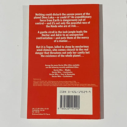 Doctor Who Paperback Novel Bundle 1980s Bidmead Grimwade Target Books VGC