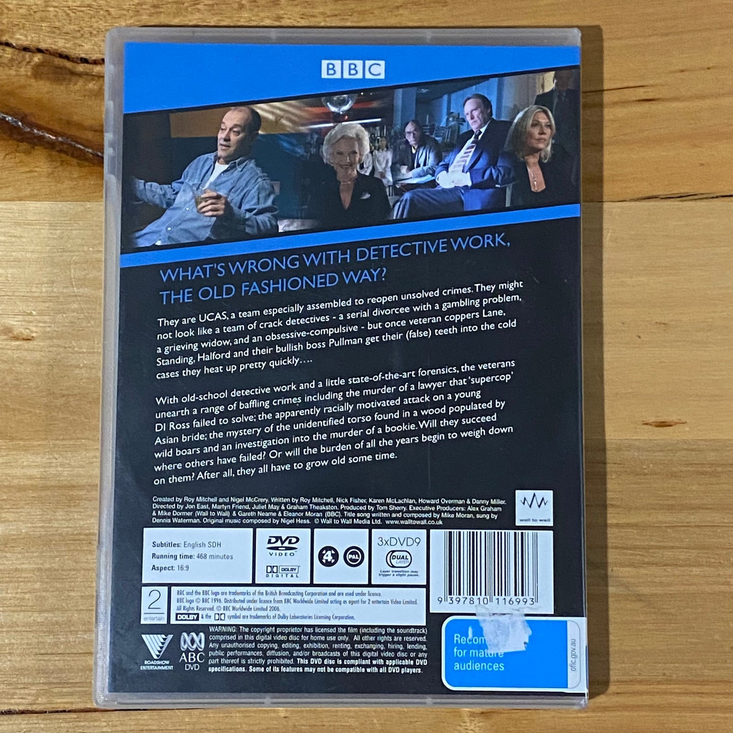 New Tricks Series 1-5,9+10 DVD BBC Detective Show Cold Case PAL 4 VGC