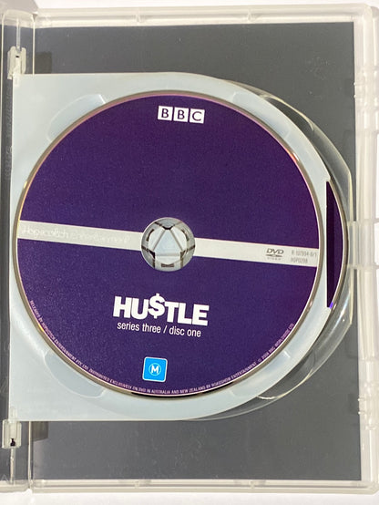 Hustle Series 1 & 3 DVD BBC TV NTSC 4 2 Series Bundle VGC