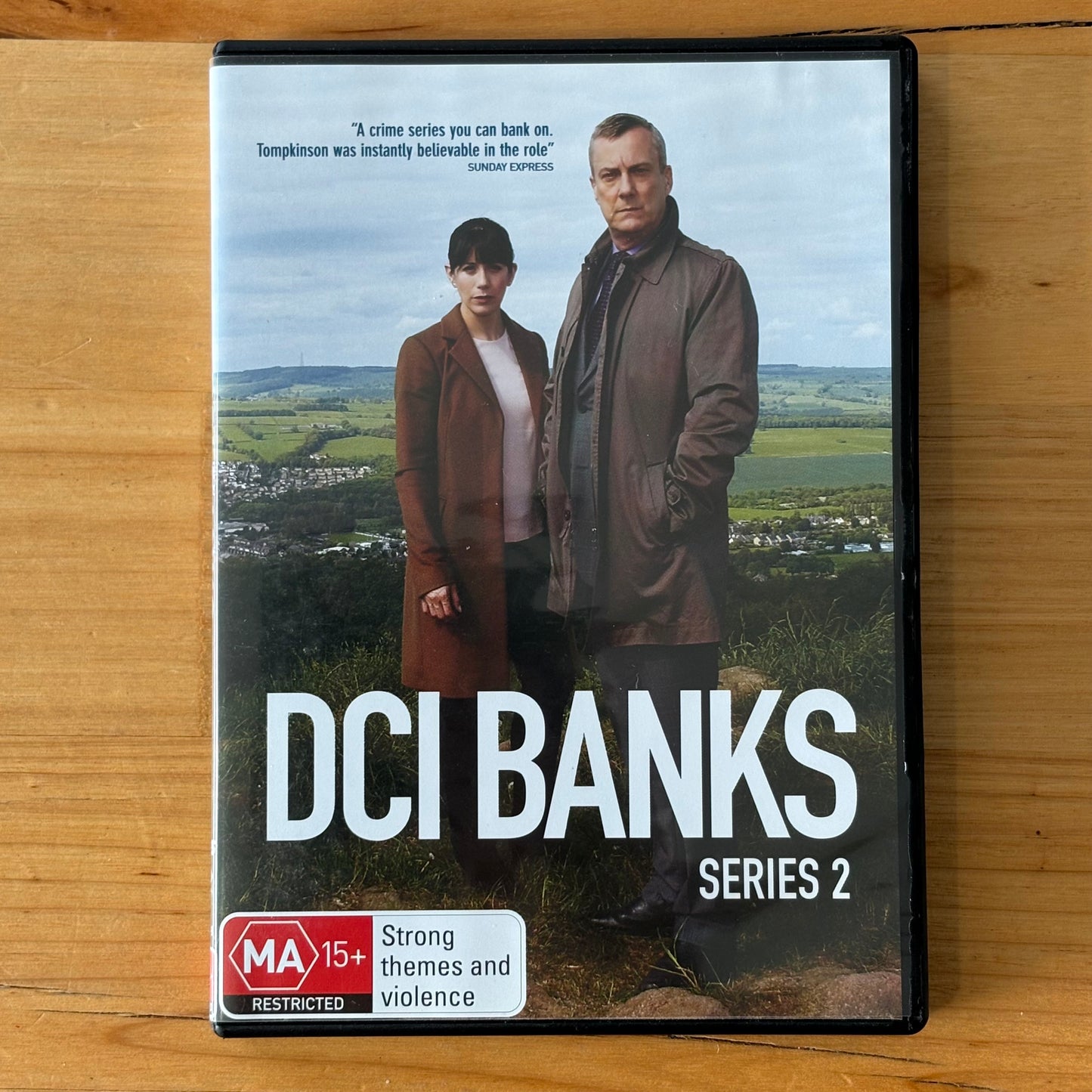 DCI Banks Series 1-5 Complete DVD British Detective Drama 2-Disc PAL 4 VGC