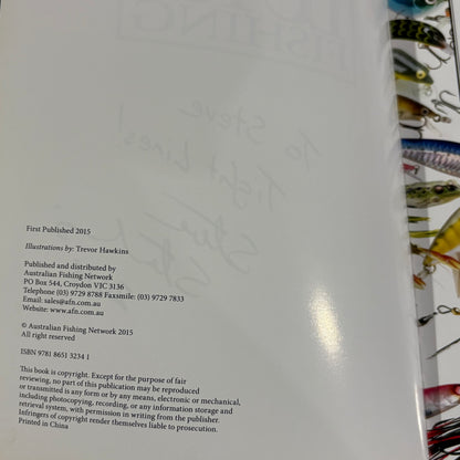 Finesse Lure Fishing by Steve Starling Paperback AFN 2015 SIGNED GD