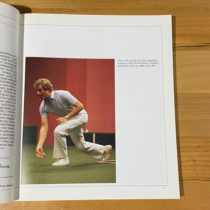 Improve Your Bowls by Tony Allcock Paperback 1990 GD