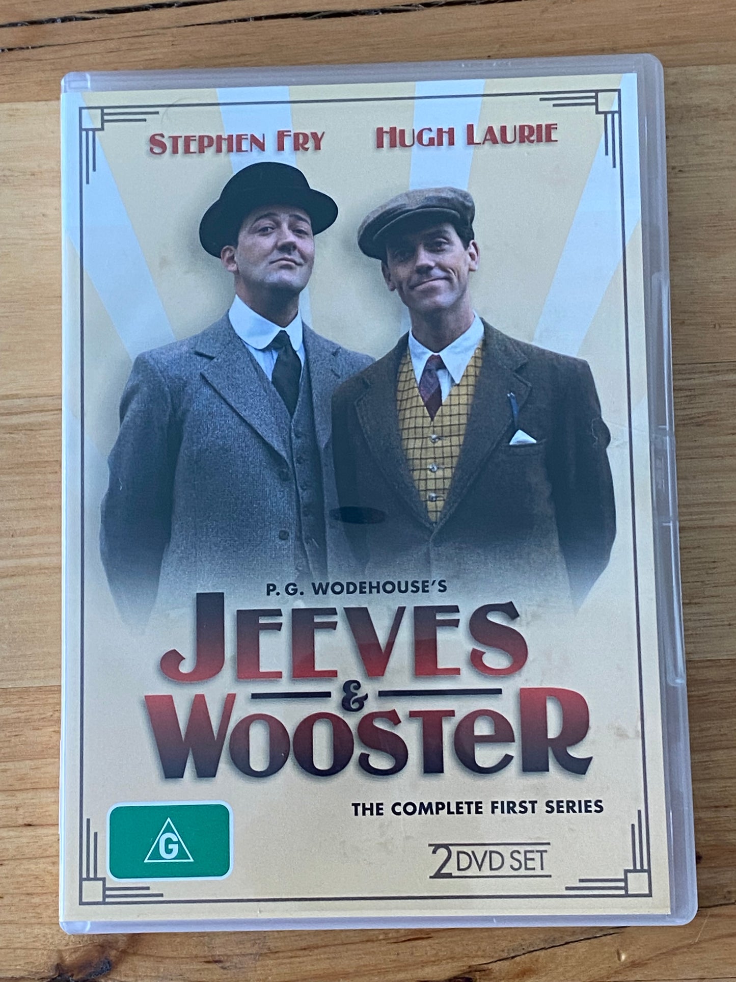 Jeeves And Wooster Series 1 DVD 2-Disc Set PAL 4 VGC