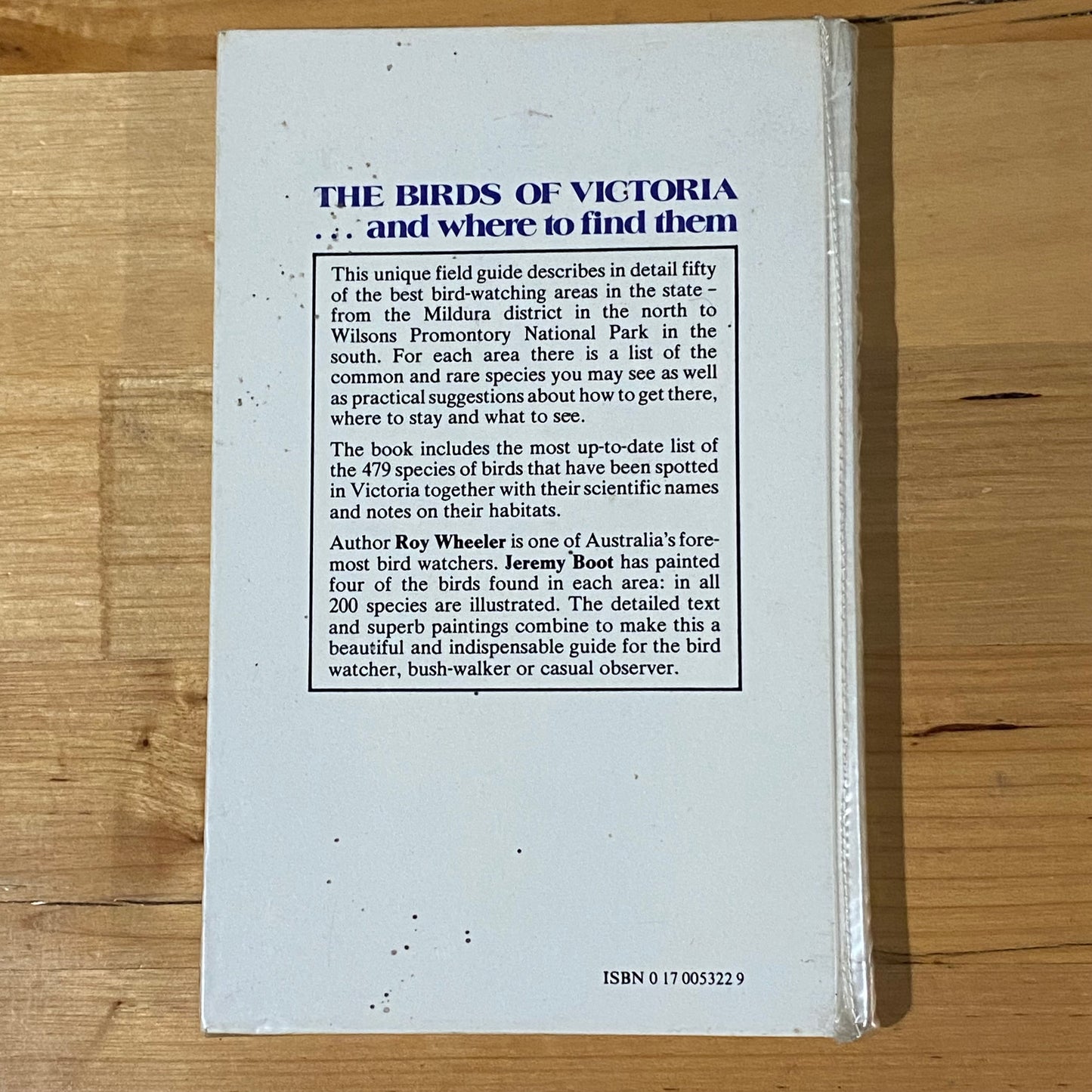 The Birds Of Victoria And Where To Find Them Hardcover Book SIGNED 1979 GD