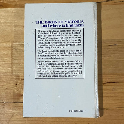 The Birds Of Victoria And Where To Find Them Hardcover Book SIGNED 1979 GD