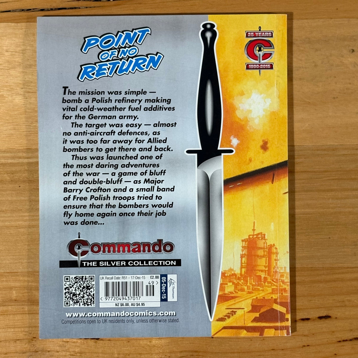 Commando War Comics x 10 Bundle Printed 2015 to 2016 DC Thomson 143
