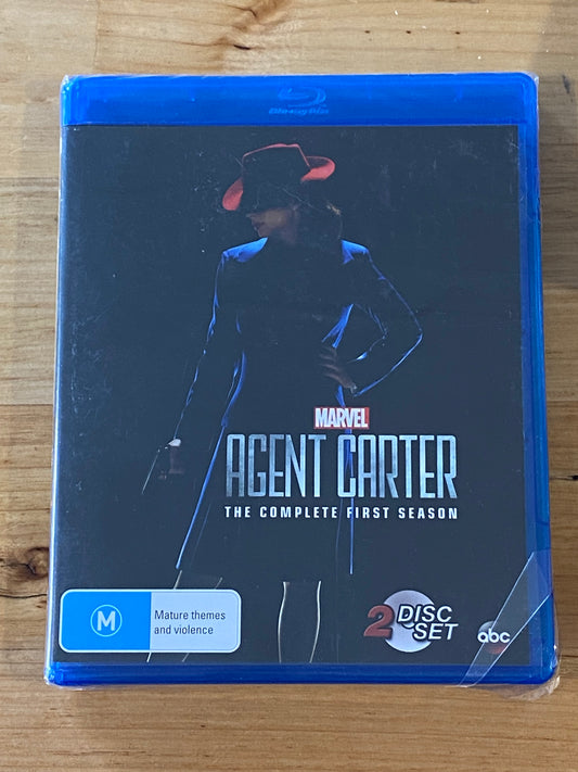 Agent Carter Blu-Ray Netflix Complete 1st & 2nd Season Region B 4-Disc New Sealed