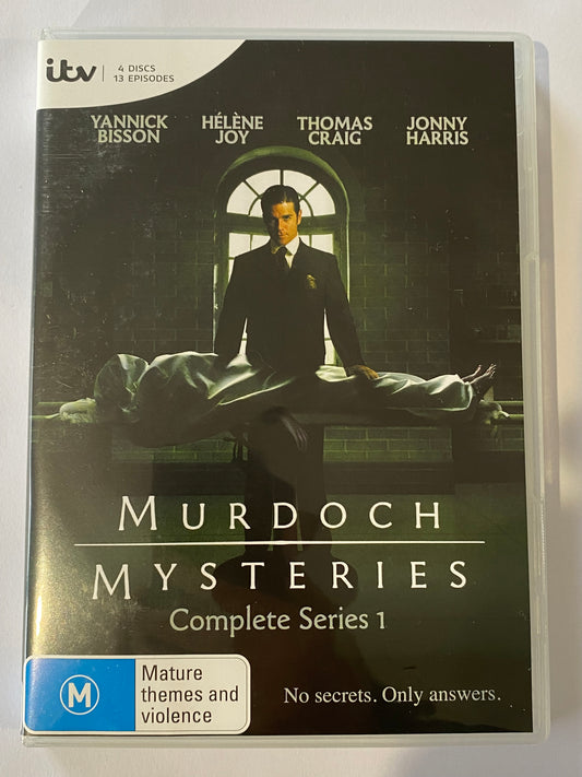 Murdoch Mysteries Complete Series 1-10 DVD Box Set VGC