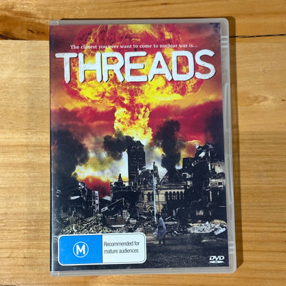 Threads DVD British Cult Movie NTSC ALL VGC