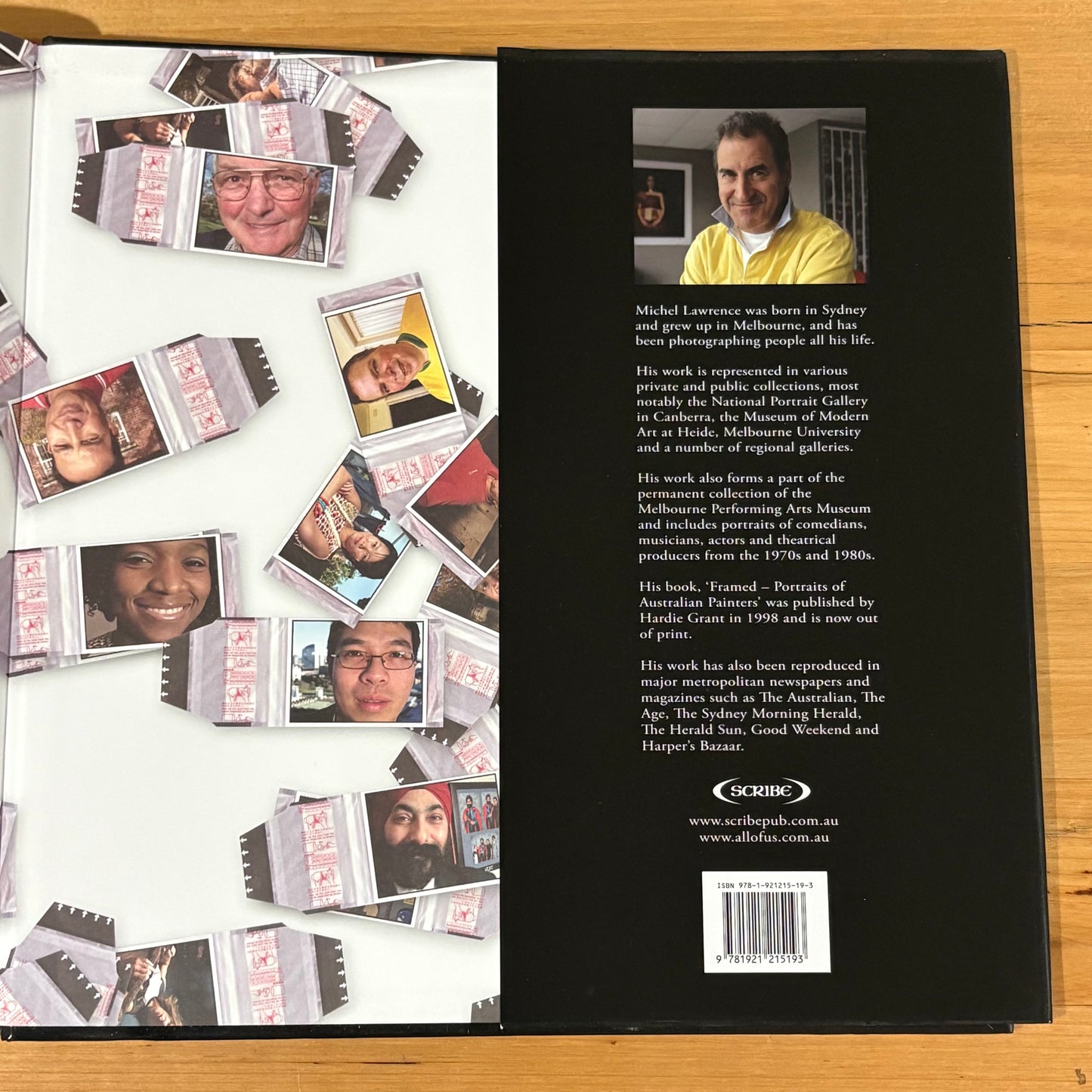 All Of Us by Michel Lawrence Australian Multicultural Heritage Hardcover 2008 GD