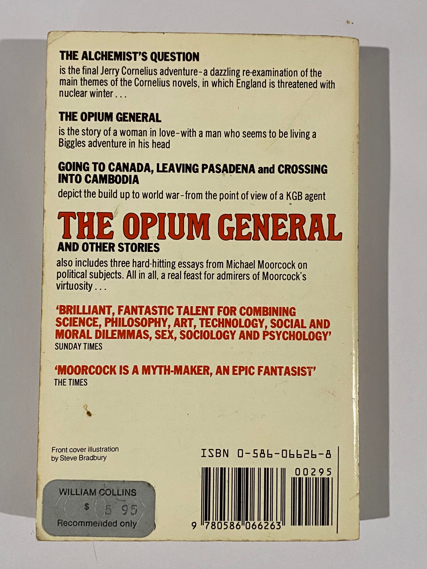 The Opium General And Other Stories Michael Moorcock Paperback 1986 GD