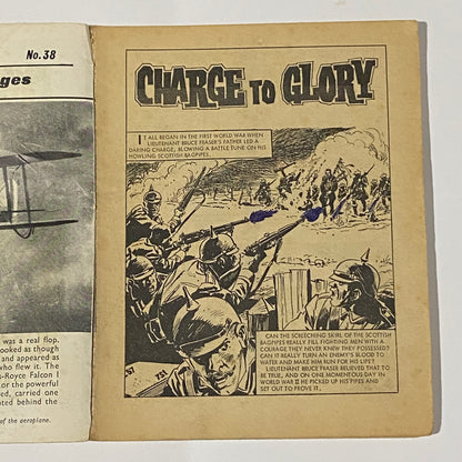 Commando War Comic #402 Charge To Glory 1969