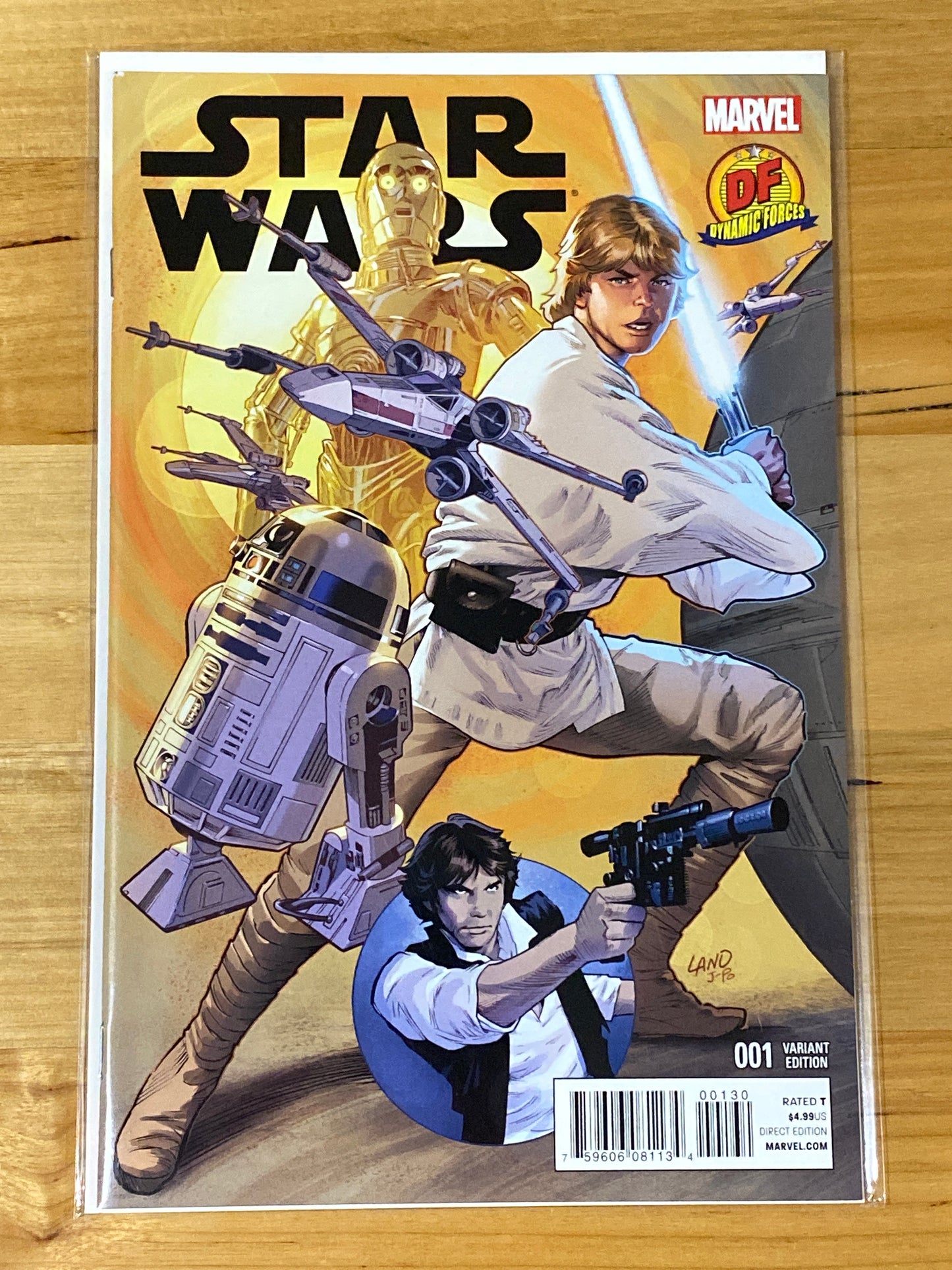 Star Wars (2015) #1 Greg Land Dynamic Forces Exclusive Variant