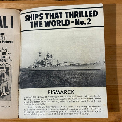 Commando War Comic #652 Chariot Of War 1972