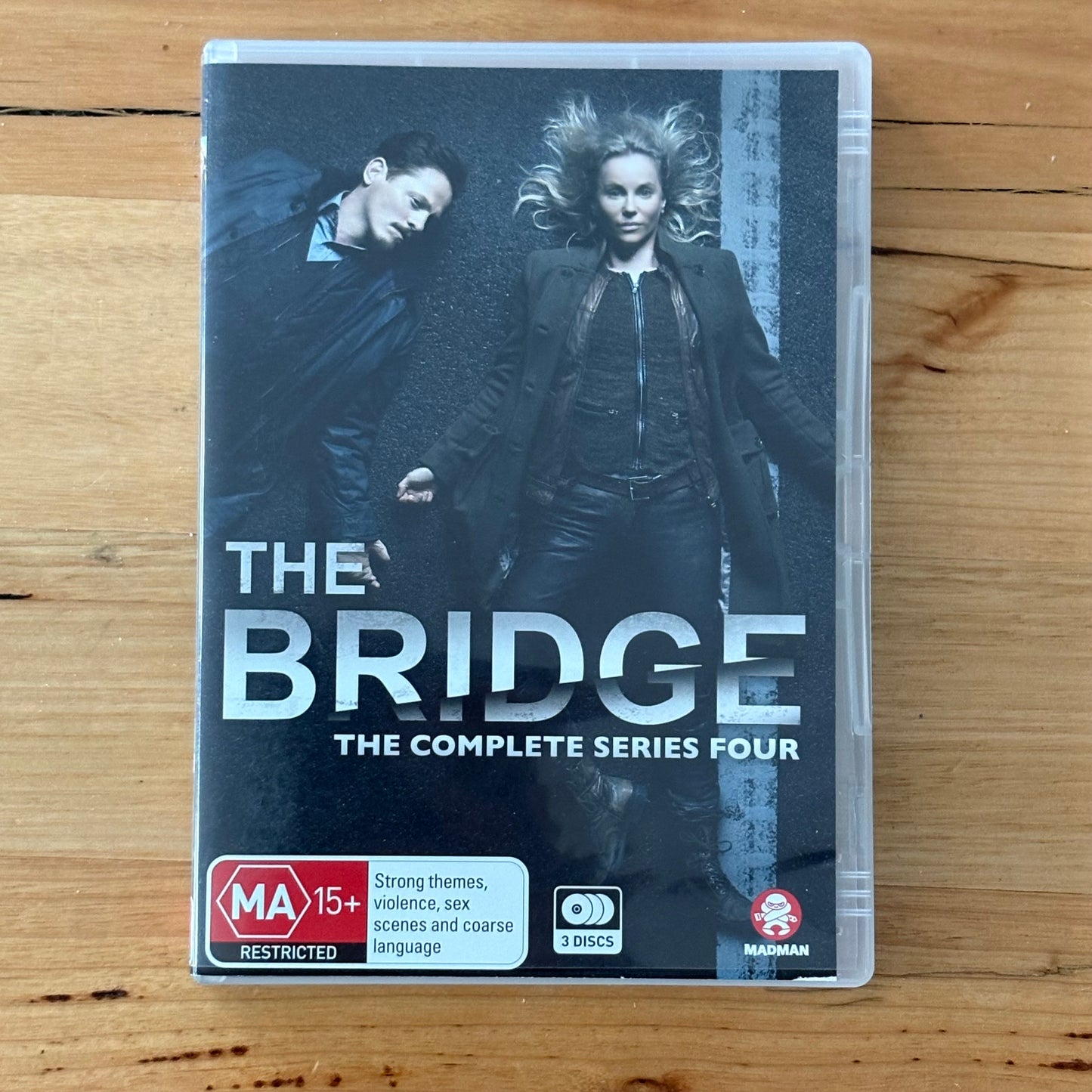The Bridge Series 1-4 DVD Complete Set Swedish/Danish Crime Thriller PAL 4 VGC