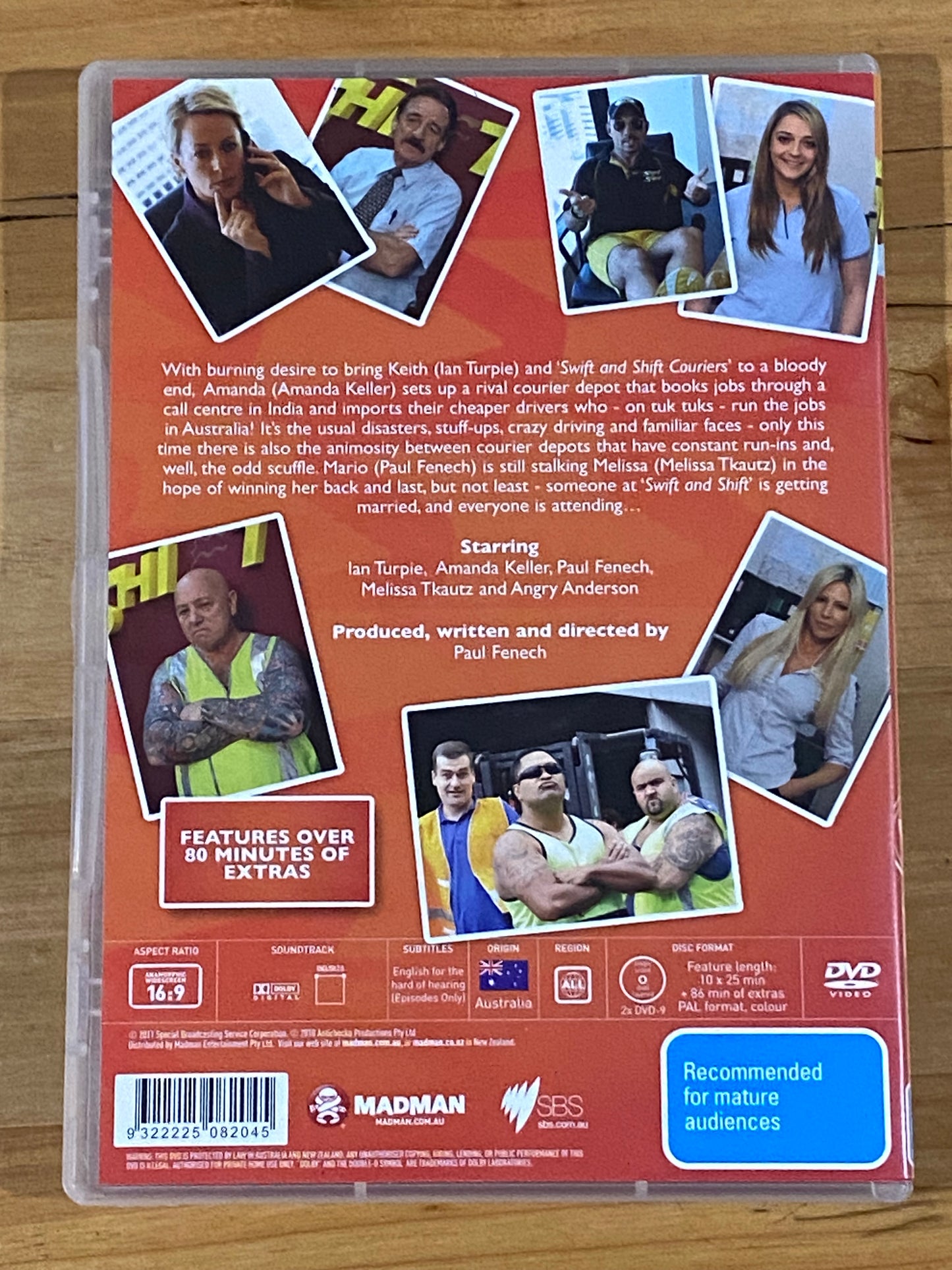 Swift And Shift Couriers Series 2 DVD Australian Comedy 2-Disc PAL ALL VGC