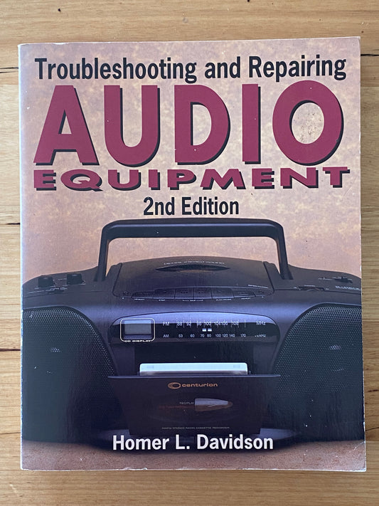 Troubleshooting and Repairing Audio Equipment Second Edition by Homer L. Davidson Paperback GD