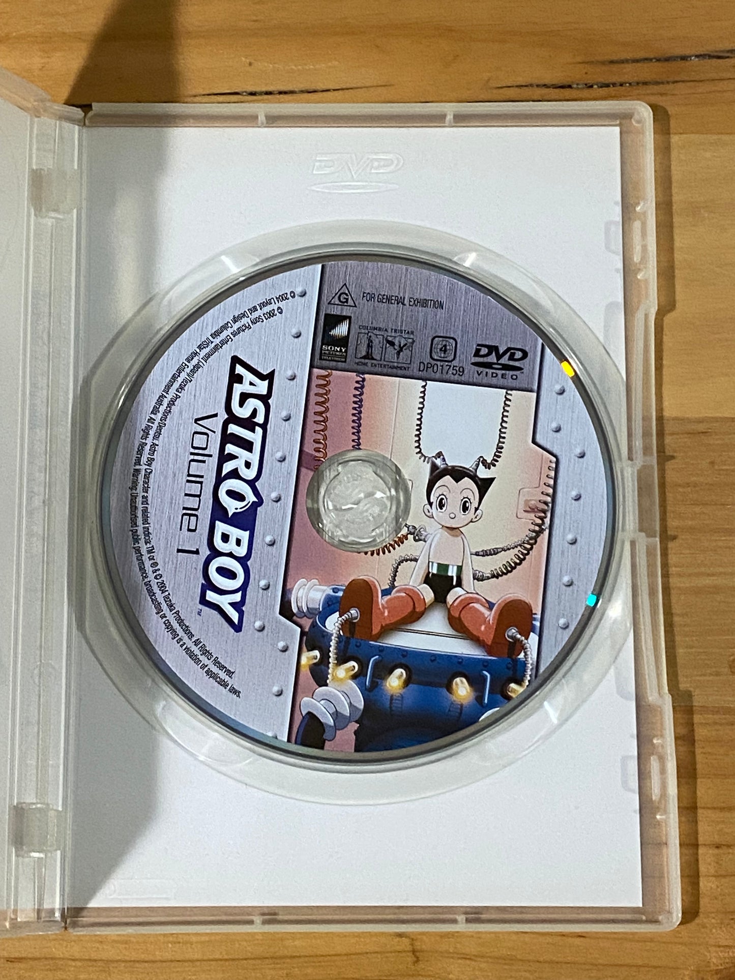 Astro Boy Volumes 1-4 DVD 2003 TV Series PAL 4 VGC