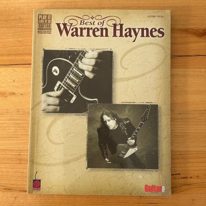 Best Of Warren Hayes Guitar Play It Like It Is Book 11 Songs GD