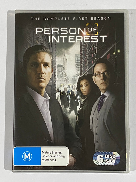 Person Of Interest Complete Seasons 1-5 DVD Every Episode PAL 4 VGC