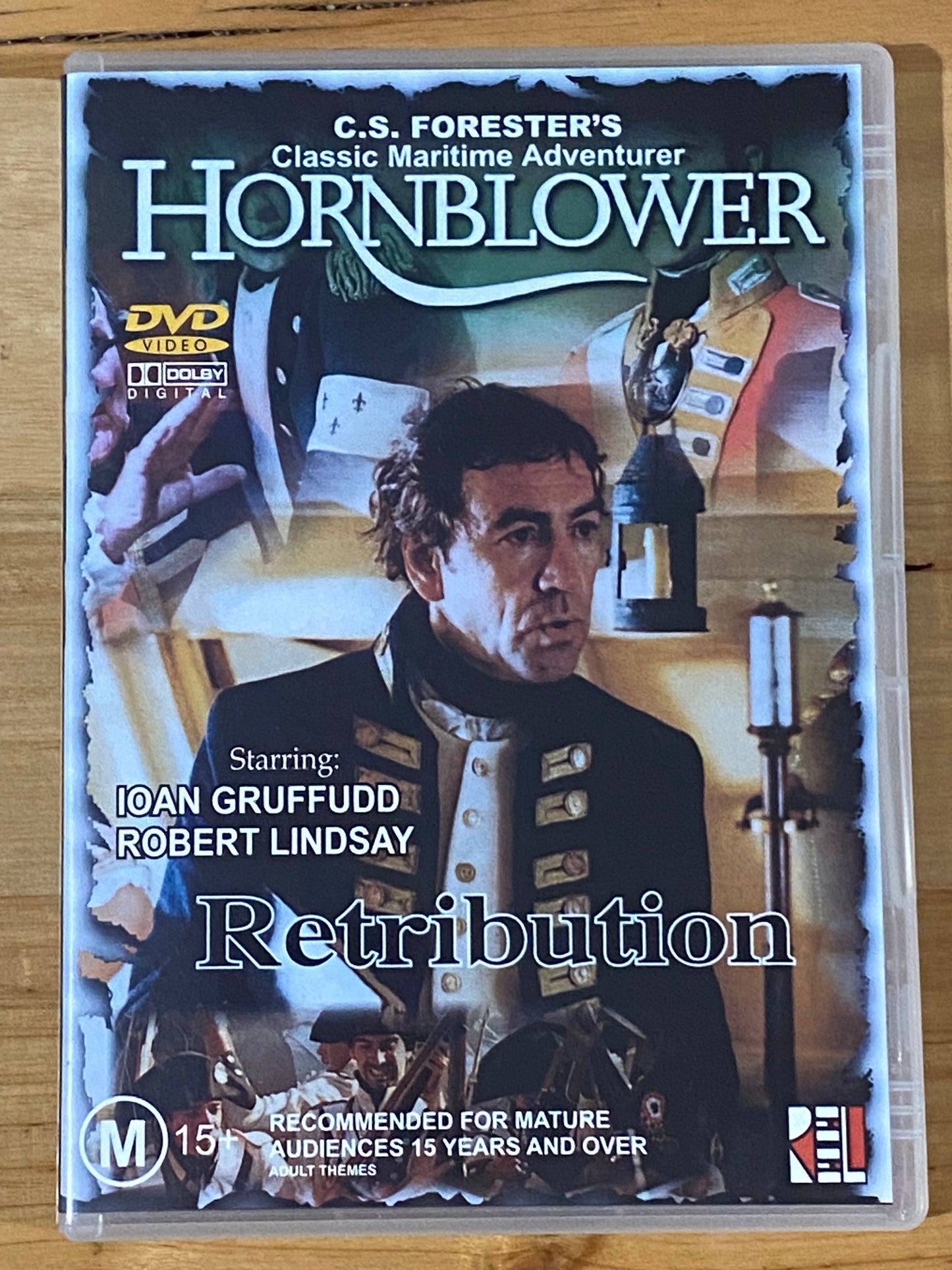 Hornblower Complete Set DVD Ioan Gruffudd C.S. Forester PAL 4 VGC