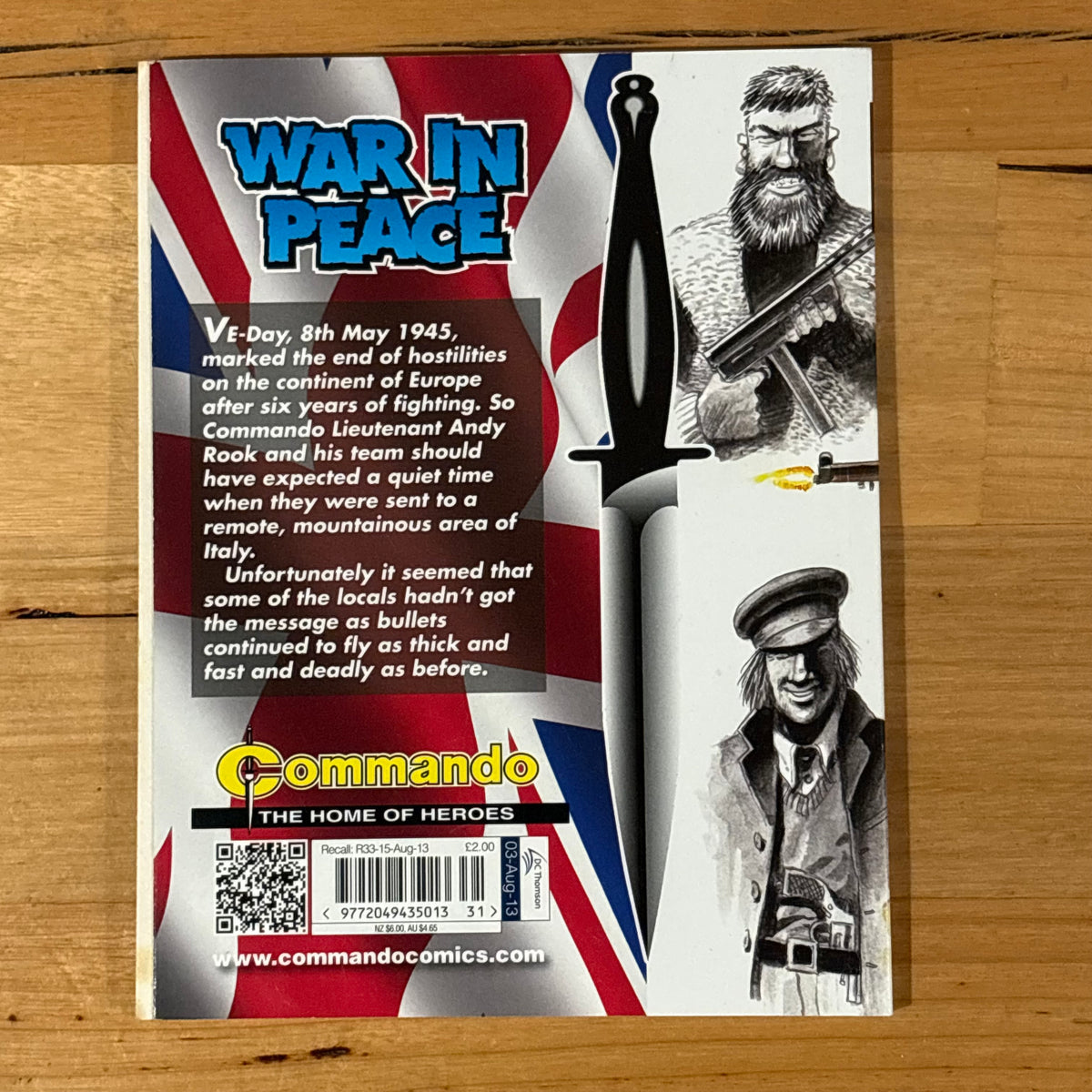 Commando War Comic Bundle x 10 Bundle Printed 2013 DC Thomson 283
