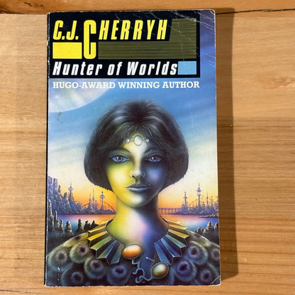 Vintage C.J. Cherryh Sci-Fi Book Bundle Pride of Chanur Cuckoo's Egg Hunter of Worlds