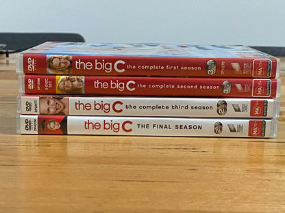 The Big C Complete Set DVD Seasons 1-4 Laura Linney PAL 4 VGC