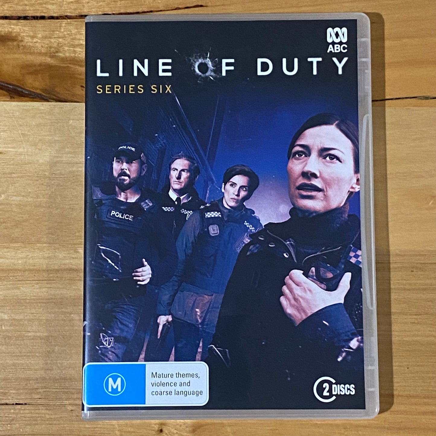 Line of Duty DVD Series 6 British Crime Series PAL 4 2-Disc Set VGC